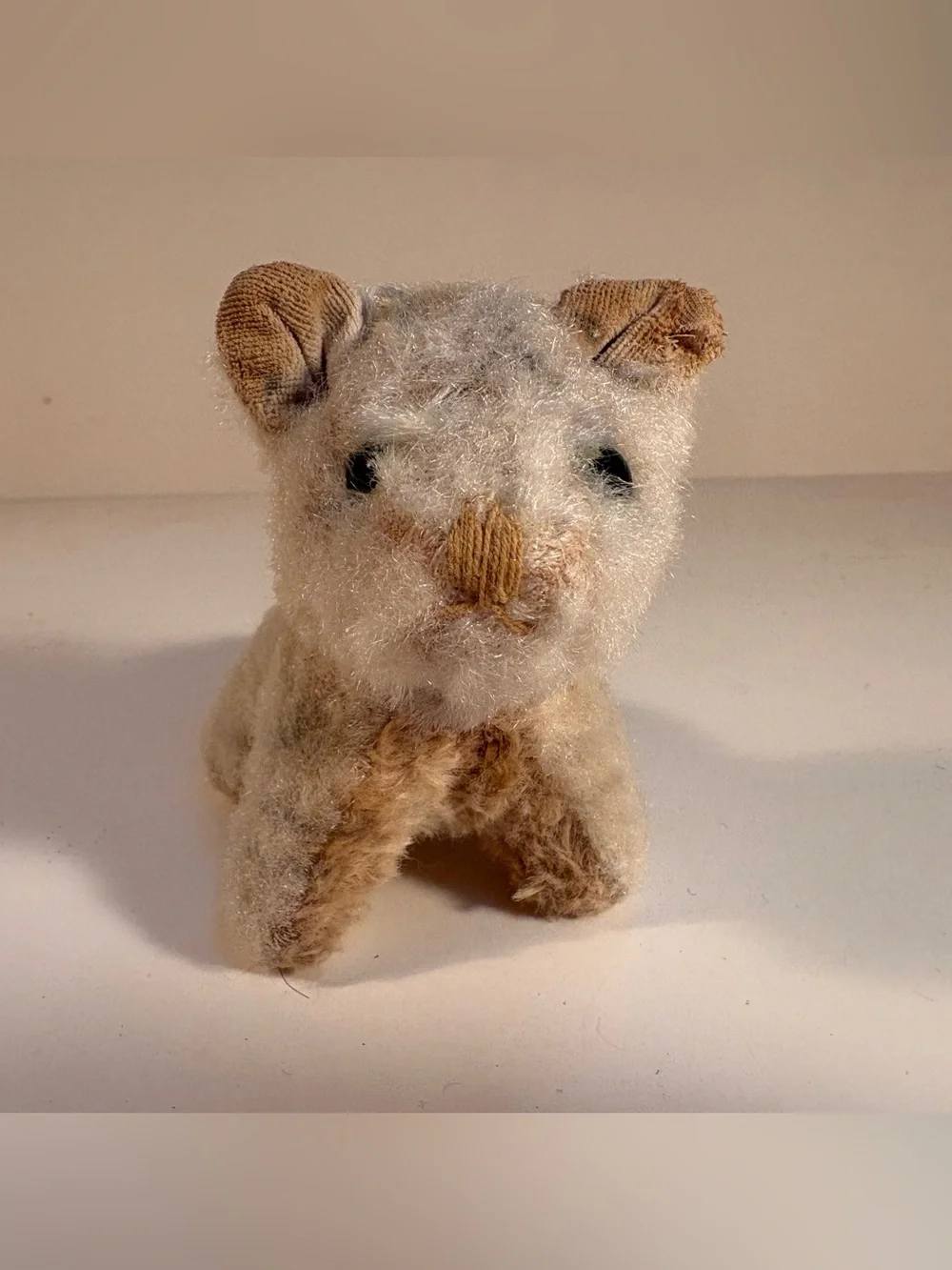 Vintage Steiff Tabby Kitten made in Germany.